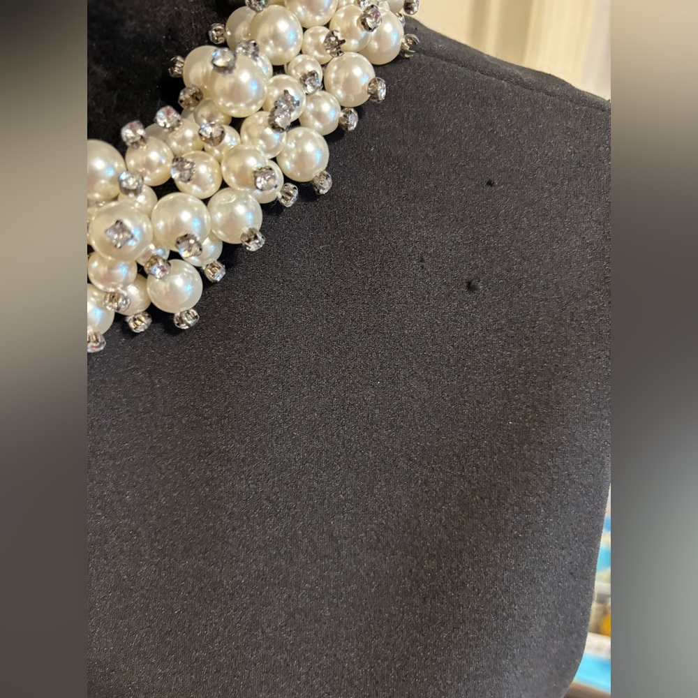 Betsey Johnson Pearl Collar Dress - Picture 8 of 9
